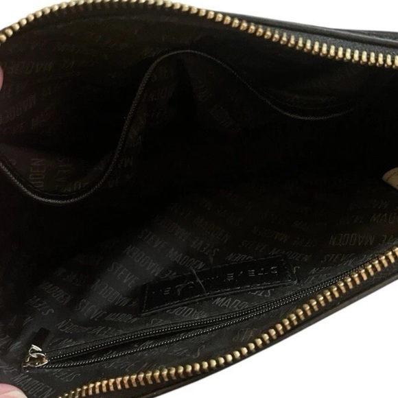 Steve Madden Black and White Crossbody Bag - Picture 3 of 3